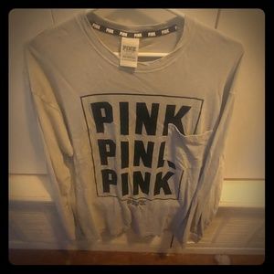 Long sleeve Pink T-shirt